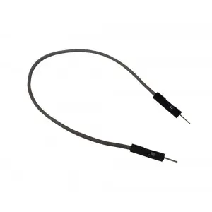 Male to Male Jumper wires Black 10cm Silicone (10 Pack)