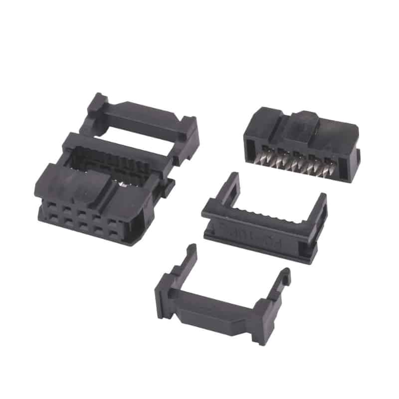 10-Pin IDC Socket Connector for Ribbon Cable (5 Pack)