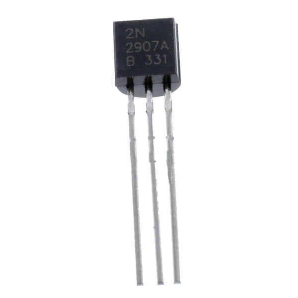 2N2907A - PNP Transistor TO92 CBE 60V 0.6A