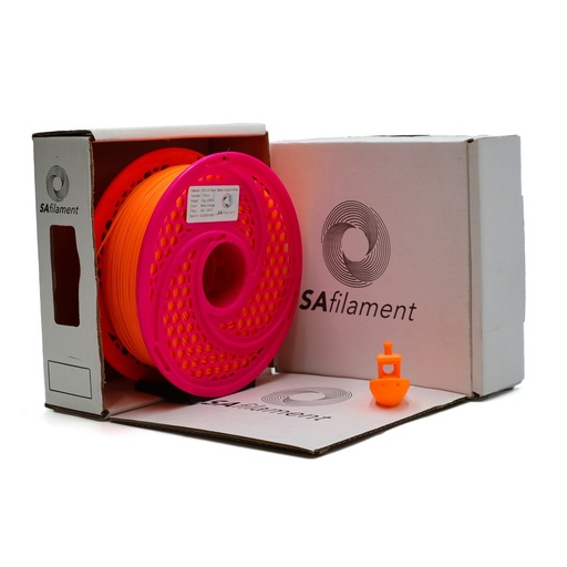 [SAF-PLA-NEON-102] SA Filament PLA UV Neon Blaze Orange