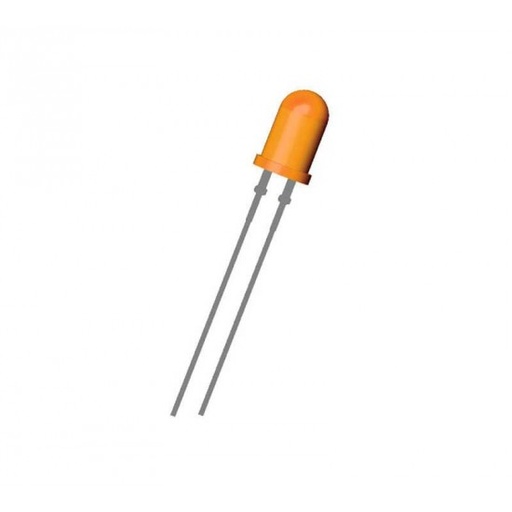 [DL-042-ORANGE-NN] Orange 3mm LED (10 Pack)