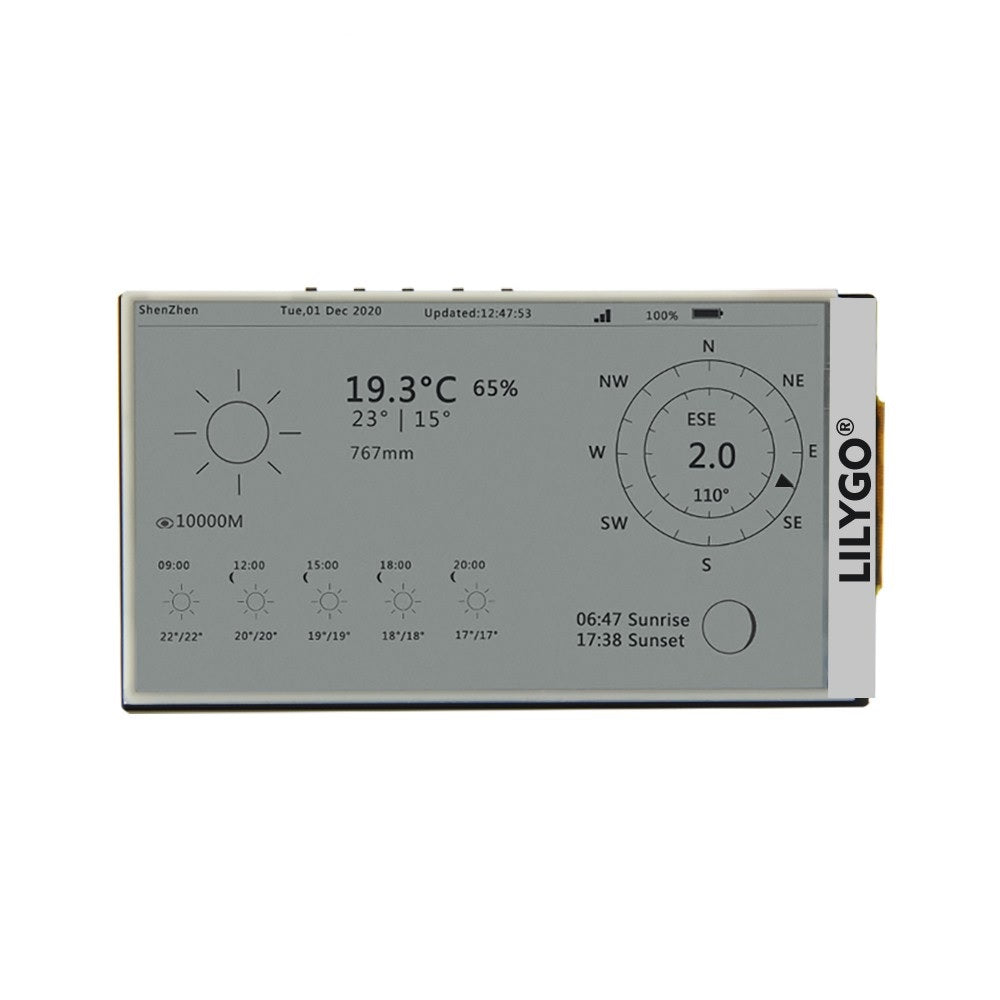 LILYGO T5-4.7 Inch E-paper ESP32 V3 Screen