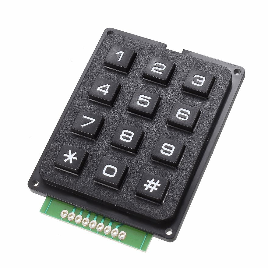 12 Keys (4x3) Matrix KeyPad Module