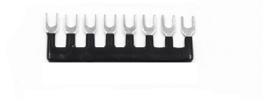 Wiring Connecting Bar- Black 8Pin TB 2508