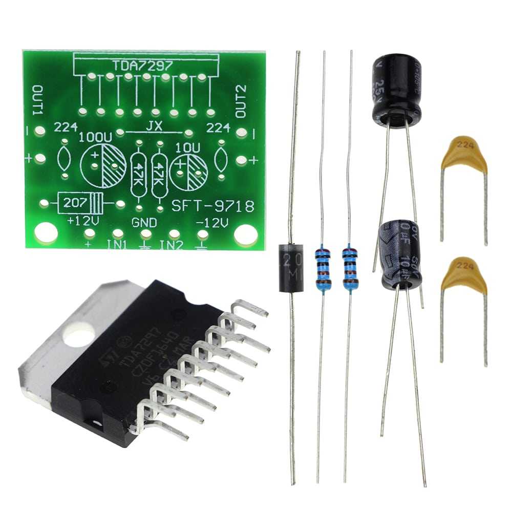 TDA7297 amplifier board DIY Kit
