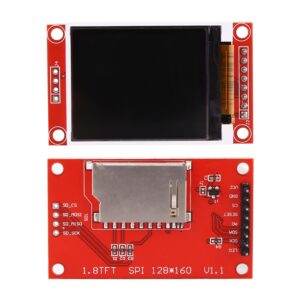 TFT LCD Display 1.8 inch LCM, SPI SD-Card