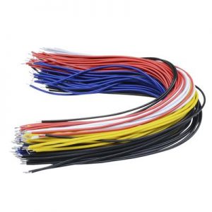 Tin-Plated Fly Jumper Wire Cable 24AWG 20CM 100pcs