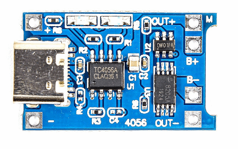 TP4056 Lithium Battery Charging Protection Board USB Type C interface