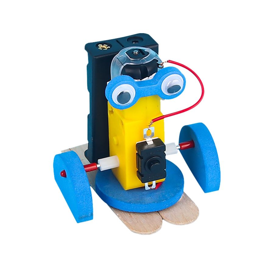 STEM Educational Toy - DIY Walking Minion Robot