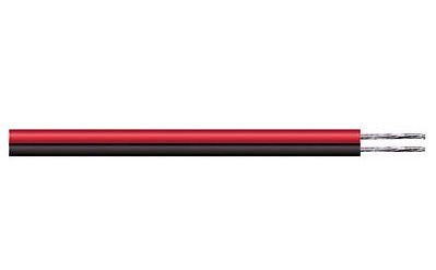 0.75mm² Twin Flex (Red - Black) Speaker Wire per Meter