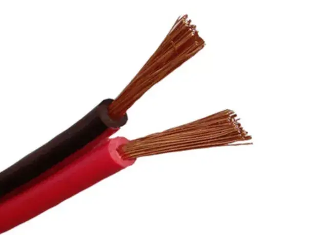 Copper Flex Wire 2-core Red/Black 0.2mm (per Meter)