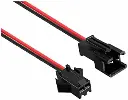 JST 2-pin Plug Male to Female Connector (Lock-Type) Wire