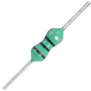 1mH Inductor, Axial WW, 100mA