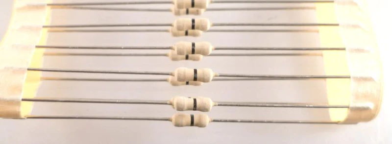 0R 1/4W Metal film resistor 1% (10 pack)