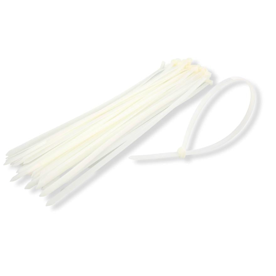 150mm cable ties white (20 Pack) 