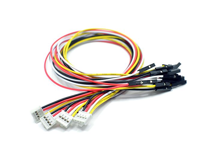 Grove 4-pin Female Jumper to Conversion Cable (5 Pack)
