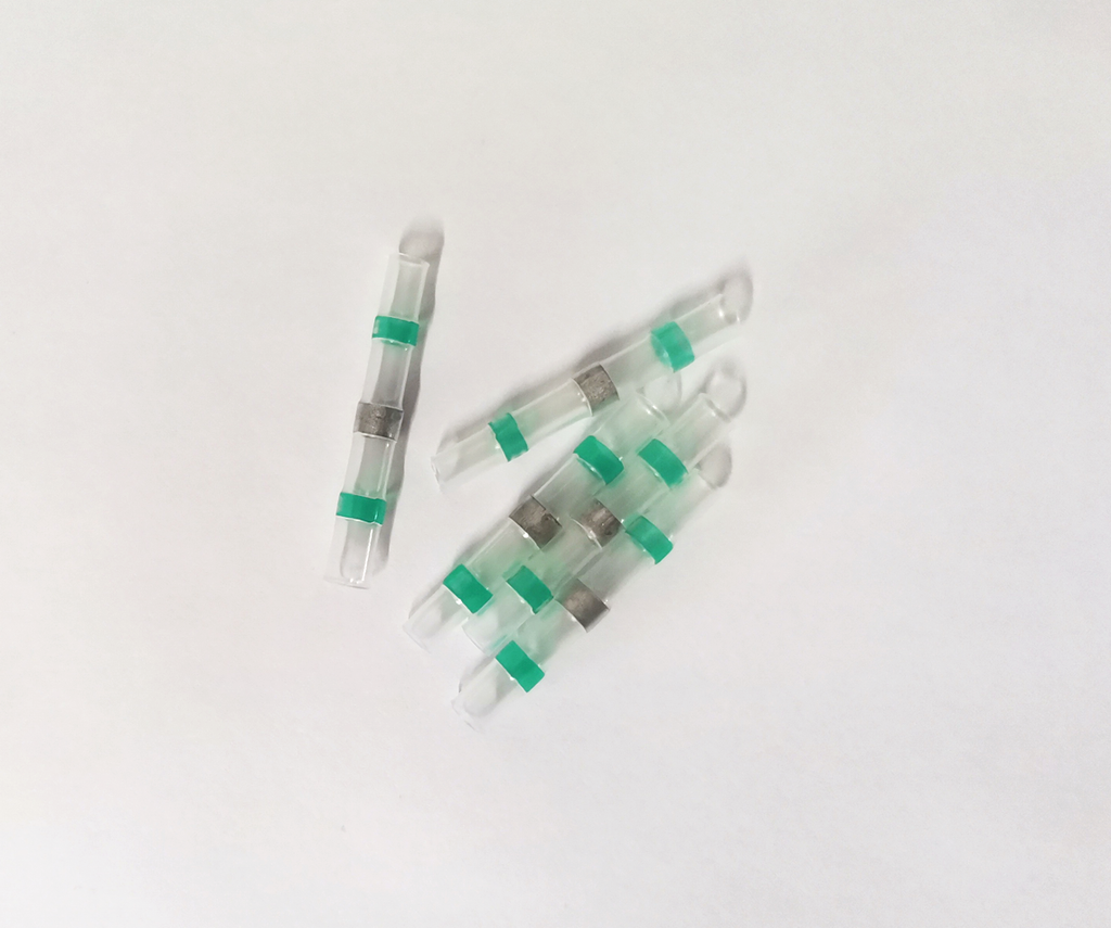 Self-Soldering Heat Shrink Green 0.75-1.5mm² SST-S51 IP67 (5 Pack)