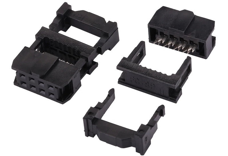 8-Pin IDC Socket Connector for Ribbon Cable (5 Pack)