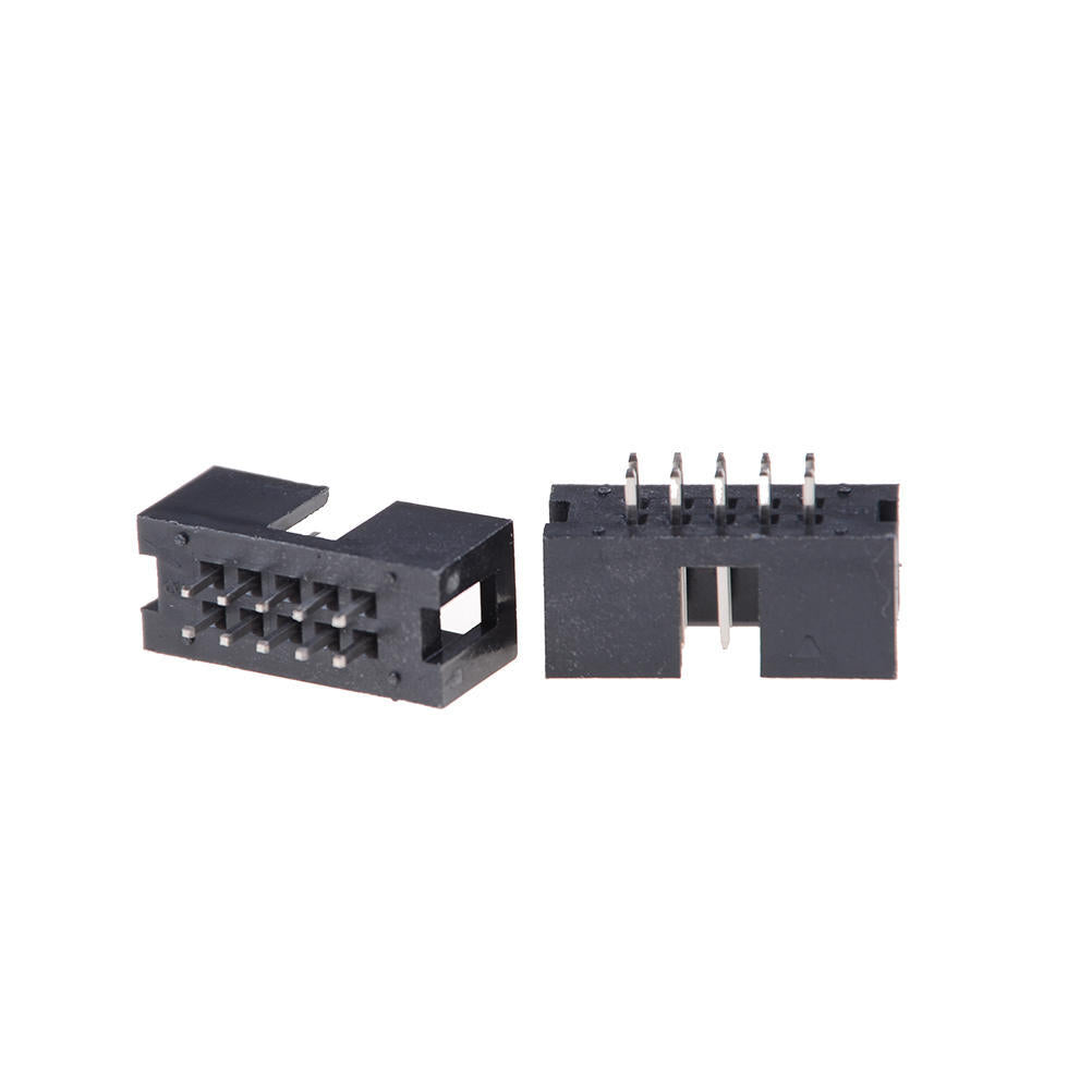 10-Pin 2x5 IDC Header Box PCB Mount Straight (5 Pack)