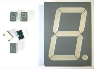 8 Segment LED display common cathode