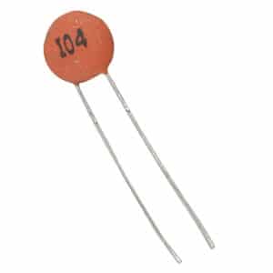 Ceramics capacitors 50V 0.1uF/100nF 104 - Pack of 10