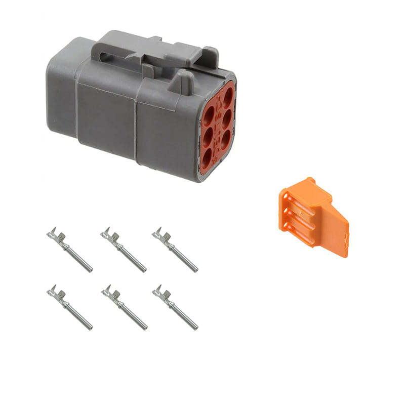 Deutsch DTM-6Pin Male