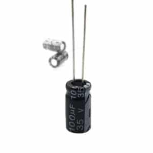 Electrolytic Capacitor 35V/100UF 6*12 - 10 Pack