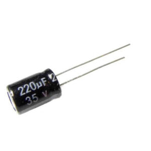 Electrolytic Capacitor 35v/220uf 8*12MM - 10 Pack