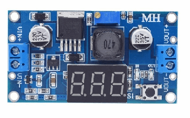 [MOD-060] LM2596 Adjustable Power Converter with Voltmeter