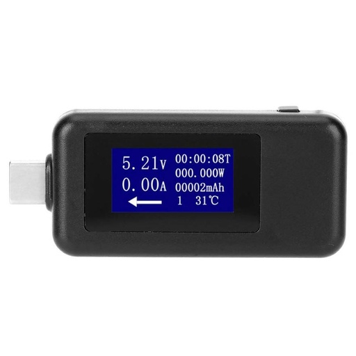 [T-026] Multifunctional C-type Volt/Amp Meter