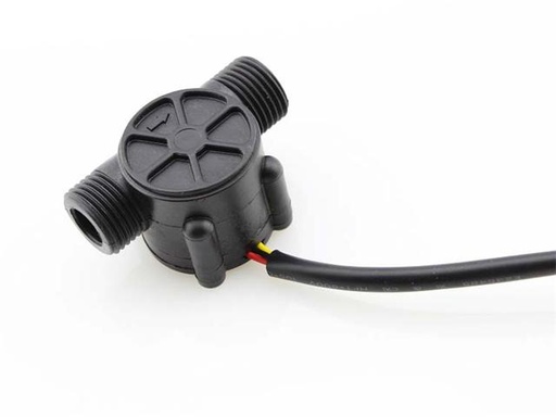 [SEN-025] Water Flow Meter - Plastic 1/2 inch Hall sensor type