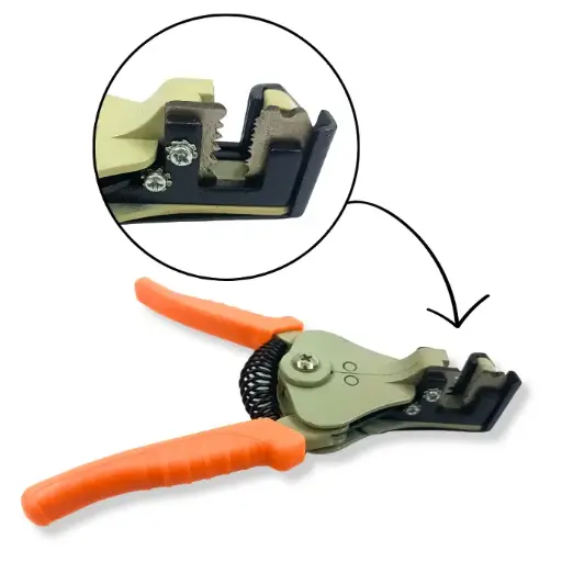 [T-116] Wire Stripper and Cutter 1-3.2mm AWG 8-18