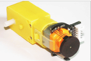 [ACT-037] TT Micro DC Motor with AB Phase Hall Encoder Speed