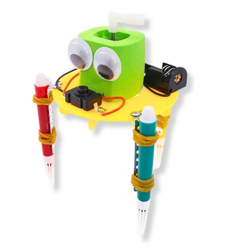 [KIT-096] STEM Educational Toy - Doodley the DIY Doodle Robot