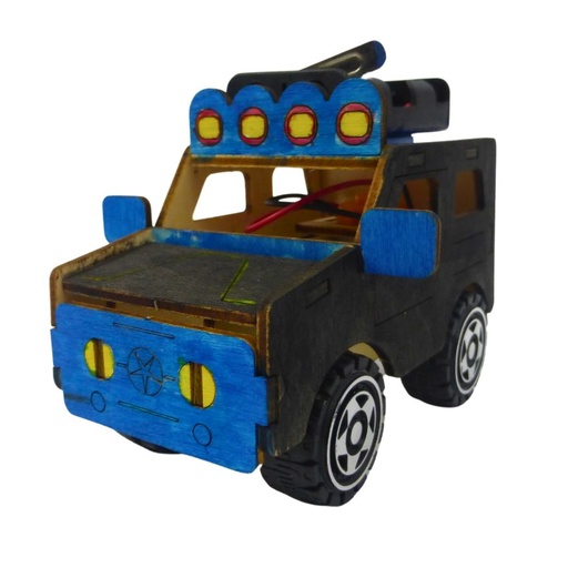 [KIT-087-01] STEM Educational Toy - J.J the Wooden Jeep Kit