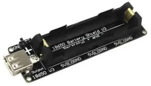 [MOD-190-1section-N] 18650 Lithium Battery Shield Single cell