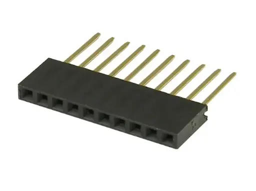 [EC-031-6Pin-N] 6-pin Female Header 2.54mm Pitch (10 pack)