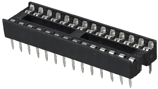 [EC-032-28P-N] 28 Pin IC Socket