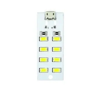 [DL-014-8LED-N] LED Lighting board 5V USB - 8 LEDs