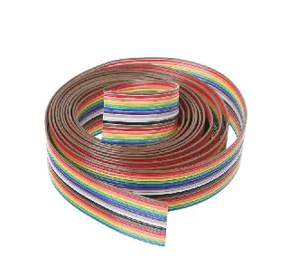 [ACC-069-12-N] Rainbow DuPont Wire 12 Pin