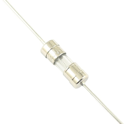 [EC-372-N] Glass Fuse Axial 5A 3X10mm Slow Blow (10 Pack)