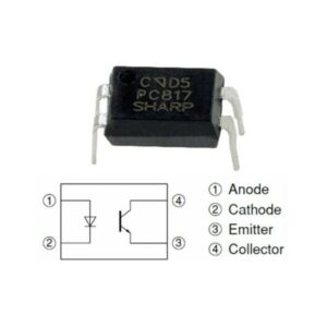 [EC-071-N] PC817 DIP-4 Optocoupler (10 Pack) 
