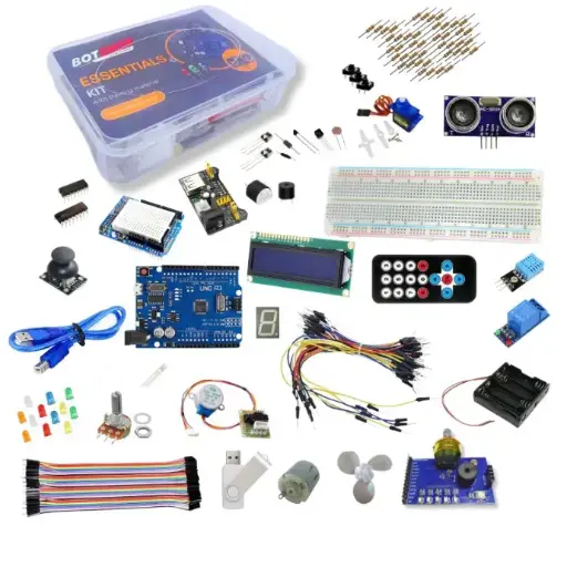 [KIT-156] Upgraded Arduino UNO R3 Essentials Kit with Training 