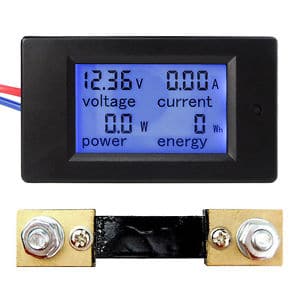 [DL-015] DC Voltage Current Power Energy Panel Meter