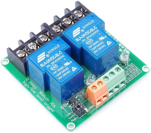 [MOD-086] Dual 30A 5V relay module